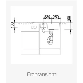 Blanco Metra 6 S Compact Silgranit PuraDur schwarz