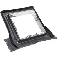 BRAAS Ausstiegsfenster Luminex anthrazit Universal-Lichtkuppel Fenster