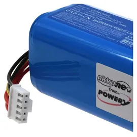 Techtek Akku für T20+ N18650CP 4S1P 14,4V Blau