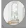 Atmosphera Wandspiegel Alice d 110 cm Schwarz