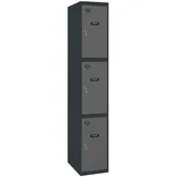 Proregal AMEGO Garderobenschrank 180x30x50 cm grau