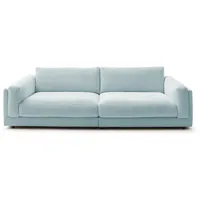 BIG SOFA RAINA Hellblau Cord