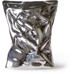 HKliving - Objects Bag of Crisps Vase, chrom