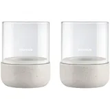 BLOMUS Windlicht Calma Glas Weiß