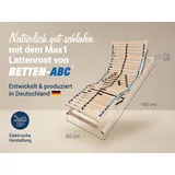 Betten-ABC Max1 Elektro Motorrahmen mit Kopf- und Fußteilverstellung 90 x 190 cm