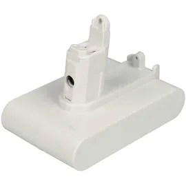 EXTENSILO Akku kompatibel mit Dyson DC44 Animal Total Clean, Dc44 Animal Fuchsia Staubsauger - Typ B Weiß (2500 mAh, 22,2 V, Li-Ion) -