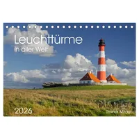 Calvendo Leuchttürme in aller Welt 2026 (Tischkalender 2026 DIN