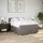 vidaXL Boxspringbett 140 x 200 cm Taupe