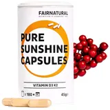 Fairnatural Vitamin D3 + K2 Kapseln (90St)