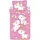 COFI Unicorn Bettwäsche Einhorn-Motiv Rosa 135 x 200 cm + 80 x 80 cm