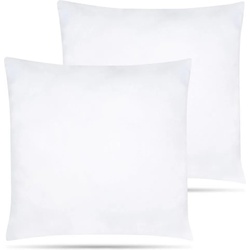 Aspero Kissenfüllung 2 Kissenfüllung 60×60 cm, Füllkissen 60 x 60 cm weiß