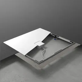 Kaldewei Einbau-System-Rahmen ESR Bodeneben 80x120cm, 640000240000,