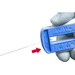 LWL Präzisions-Abisolierer | zum Abisolieren von Glasfaserkabel Ø 0,125 mm | 1 Stück