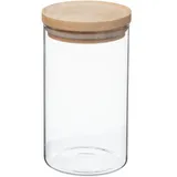 Five 5five - Einmachglas glas holzdeckel "hermet" 1l