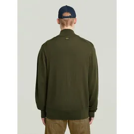 G-Star Premium Core Full Zip Knit oliv L