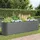 vidaXL Garten-Hochbeet verzinkter Stahl 320 x 80 x 81 cm Grau