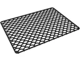 CNANRNANC Spülbeckeneinlage Silikon Spülbeckenmatte 42 * 31cm Spülmatte Abtropfmatte Spülbeckenschutz Silikon Sink Mat Abstellen und Trocken von Besteck(Is black)