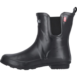 MOLS Silverwater W M174669 schwarz Schuhe Gummiboots Festival-Boots Stiefel met natuurlijke rubber laarzen Silverwater 1001 Black 37