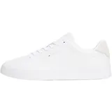 Tommy Hilfiger TH Court LTH Detail ESS Herren Weite E White/Desert Sky 44