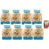 De Cecco Paccheri Rigati N°130 Große Röhrennudeln 8x500g +Polpa