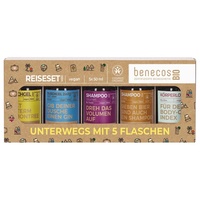 Benecos Mini-Reiseset - Unterwegs mit 5 Flaschen