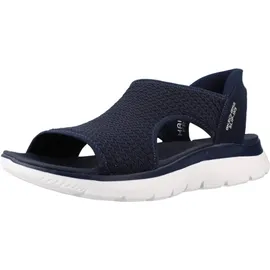 SKECHERS Damen Summits Sandal Sweetly Evolved, Navy Knit, 40 EU - Blau -