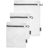 Brabantia Wäschebeutel 3er-Set 33 x 25 cm / 45 x 33 cm Schwarz/Weiß