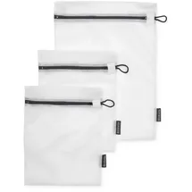Brabantia Wäschebeutel 3er-Set 33 x 25 cm / 45 x 33 cm Schwarz/Weiß