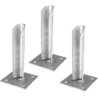 GAH Alberts Alberts 663636 Pfostenträger | für Zaunpfosten | für Pfosten-Ø 38 mm | 3er Set
