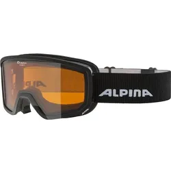 ALPINA Skibrille/Snowboardbrille "Scarabeo S DH", black, ONE SIZE