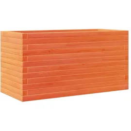 vidaXL Pflanzkübel 90 x 40 x 46 cm Wachsbraun