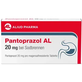 Aliud Pantoprazol AL 20 mg bei Sodbrennen