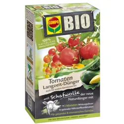 COMPO BIO Tomaten Langzeit-Dünger mit Schafwolle, 750g, 20297