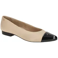 Paul Green Ballerinas in Schwarz/Beige |