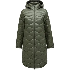 Peak Performance Damen Helium Down Mantel (Größe M, oliv)