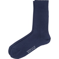 Hudson Herren Socken im Pack - Relax Cotton Strumpf, ohne Gummifäden, Einfarbig Marine 41-42 Paar