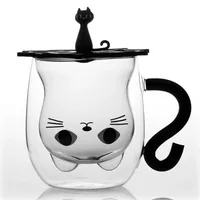 Beddingleer Teekanne aus Glas 600 mL Teebereiter + 6 Tea Tassen + Wärmer mit Glasfilter und Glasdeckel aus hochwertigem Borsilikatglas (Einzelne Teetasse)