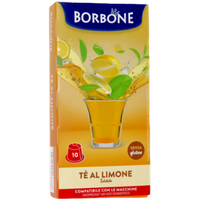 Tee Zitrone Caffè Borbone - 10 Kapseln Kompatibel NESPRESSO Ab 9g