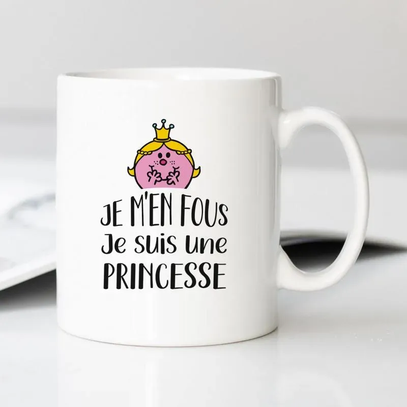 Tasse Es ist mir egal, ich bin eine Prinzessin