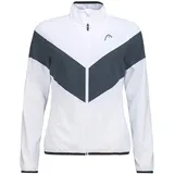 Head Trainingsjacke Tennis Club (modern, sportlich) weiss/navyblau Damen