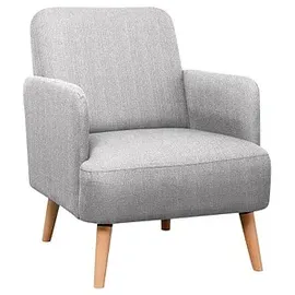 Paperflow Sessel Brooks Polyester 62 x 79 x 62 cm Grau