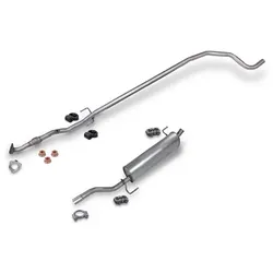Bestprice Schalldämpfer + Montagematerial für Opel