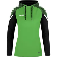 Jako Kapuzenpullover Hoodie Soft Green/Schwarz 40