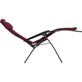 Lafuma Rsx Clip AirComfort Relaxsessel rot bordeaux klappbar