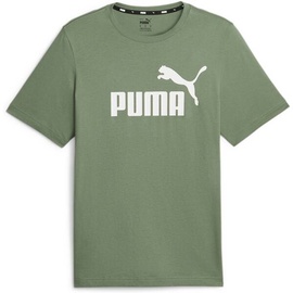 Puma Herren Shirt ESS Logo Tee (s), EUCALYPTUS, M
