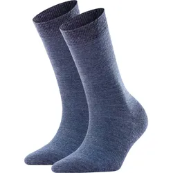 Socken Damen 2er Pack Stretch-FALKE Softmerino SO 37