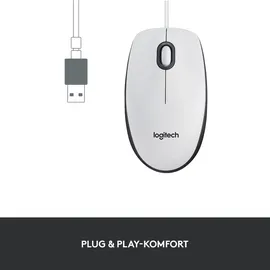 Logitech M100 2022 weiß