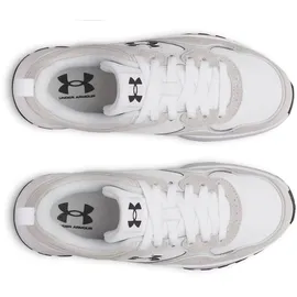 Under Armour "UA W MIRAGE SPORT", Damen, Gr. 38, weiß, halo gray, schwarz, Leder, Synthetik, Textil, Schuhe Sneaker