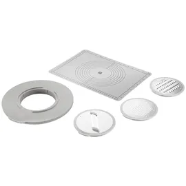 Zwilling Fresh & Save BOWLS Zubehör Set, 5-teilig, Reibe, Spritzschutz, Silikonmatte