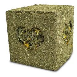 JR FARM Heu-Würfel mit Blüten 450g Kleintierfutter